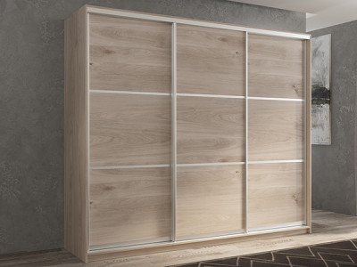 Шкаф-купе Кааппи 4 Кастелло Серый 180х60х230 см