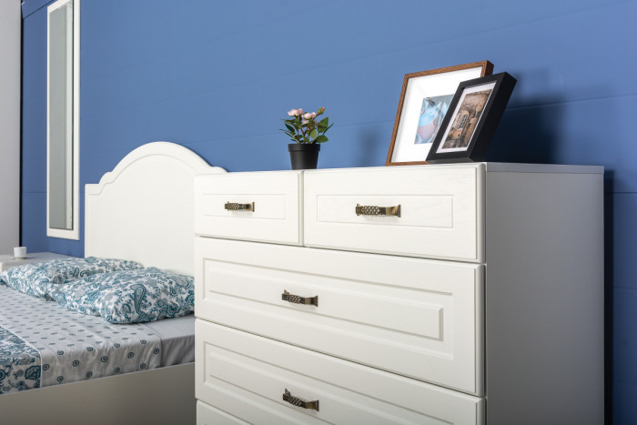 Ливерпуль Кровать 11.08 БЕЗ ортопеда, цвет ясень ваниль/белый, ШхГхВ 166х204х112 см., сп. м. 1600х2000 мм., б/м, БЕЗ ортопеда