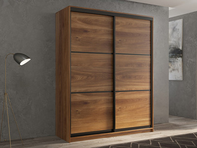 Шкаф-купе Кааппи 4 Кастелло Бренди 160х60х230 см