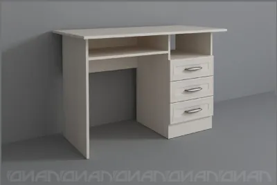 Колибри Стол, рамка, Бодега белая/Сандал светлый