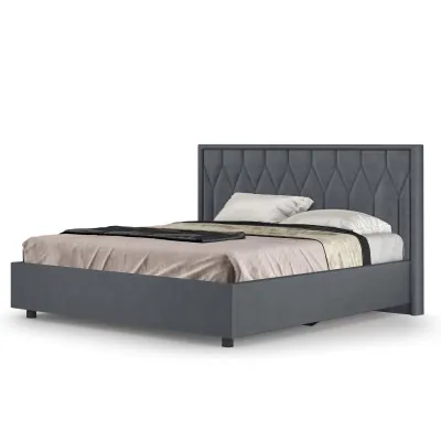 Кровать-10М с подъёмным основанием 1400 сталь