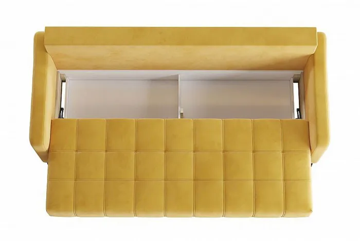 Диван Римини-1 Ультра мустард