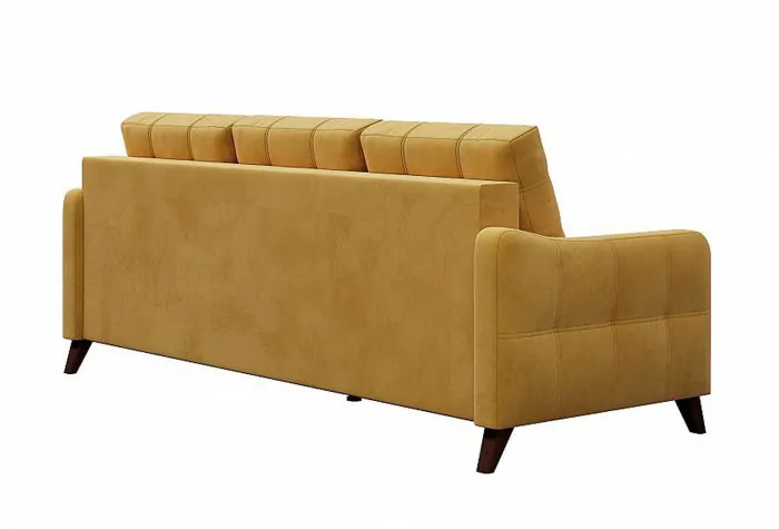 Диван Римини-1 Ультра мустард