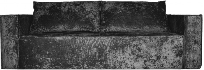 Диван-еврокнижка Лофт Люкс Плюш, 140х195, черный