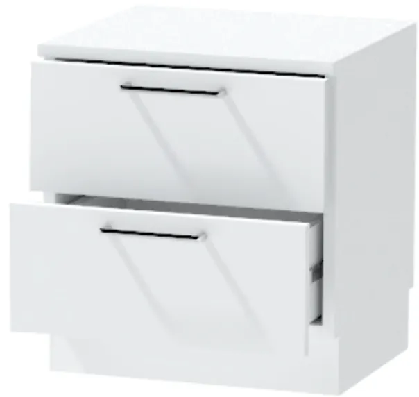 Тумба-6 прикроватная напольная "Иннэс-7", Белый