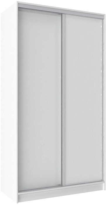 Шкаф-купе двухдверный 1200 Домашний Белый