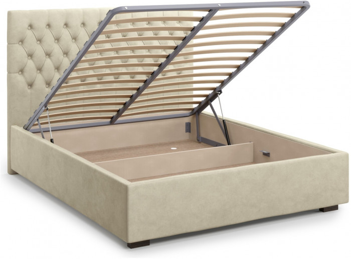 Кровать Nemi 160 с подъемным механизмом, Velutto 17