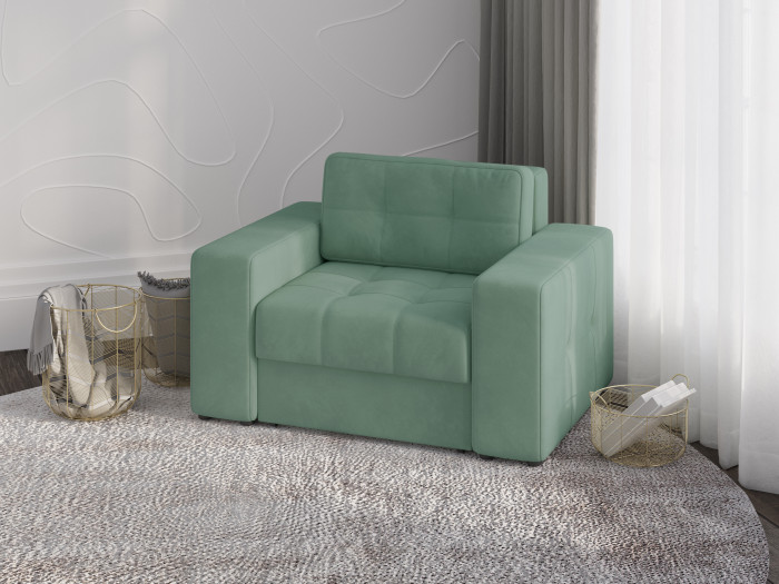 Кресло-кровать Верден, Мятный