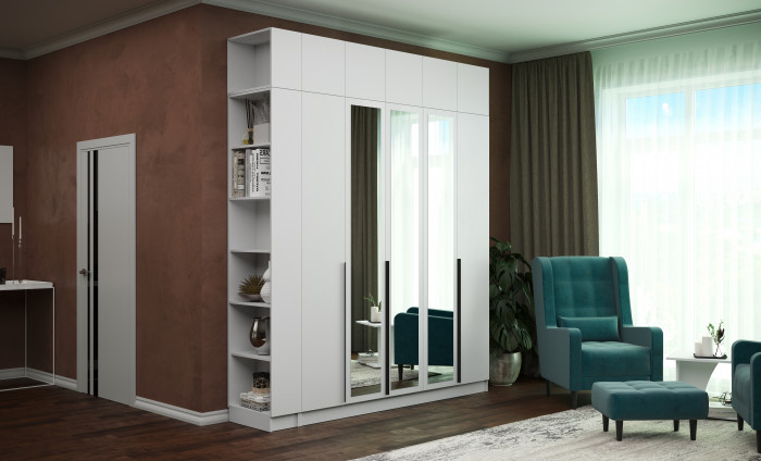 Шкаф Мадрид, композиция 3, Белый