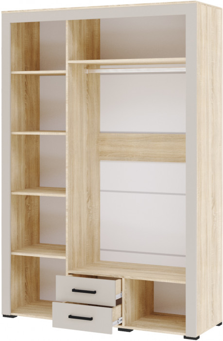 Модульная спальня "Адель" - Дуб сонома/Кашемир