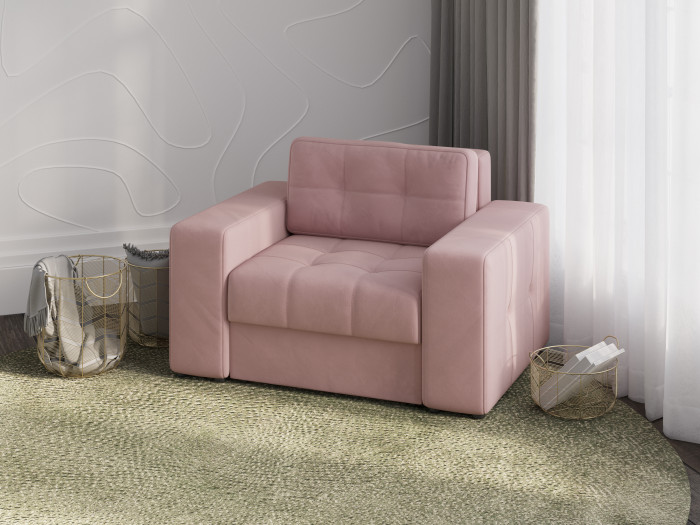 Кресло-кровать Верден, Пыльная роза