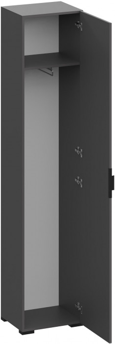 Модульная Прихожая Ома, набор №7, Графит/Дуб Тортуга, Simple 27