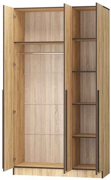 Шкаф Бастион ЛДСП 1,2 (графит)