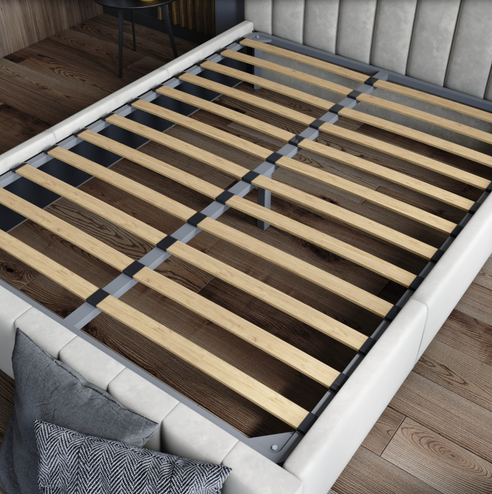 Нега Кровать интерьерная 140 пыльная роза, ортопед