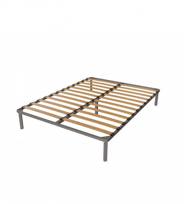 Нега Кровать интерьерная 140 пыльная роза, ортопед