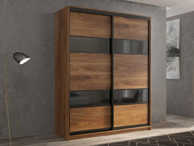 Шкаф-купе Кааппи 7 Кастелло Бренди 140х60х230 см