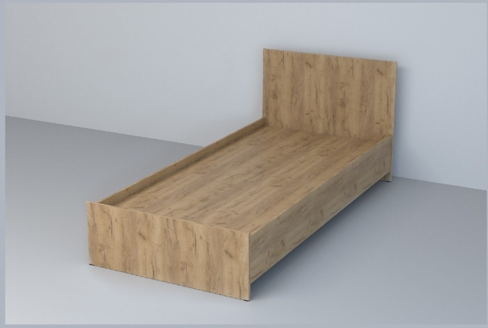 Эго Кровать арт.032 (0,9) (Дуб Крафт Золотой)