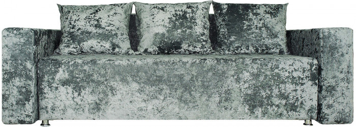 Диван-еврокнижка Лаунж,145х192, ППУ, плюш коричневый