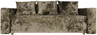 Диван-еврокнижка Лаунж,145х192, ППУ, плюш коричневый