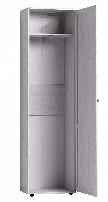 Шкаф для одежды и белья Sherlock 71 правый, ясень светлый