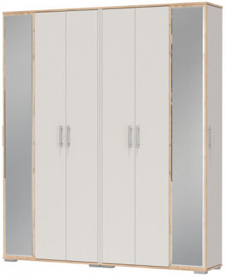 Две прихожих Домино-мини 2-3421дкз/к.с, цвет дуб крафт золотой/кашемир серый, ШхГхВ176х36х202 см.