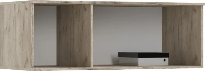 Норд Шкаф 3-х створчатый 1200 с антресолью, Крафт серый/Кашемир