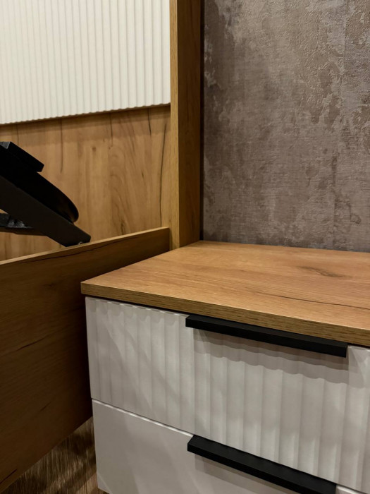 Марвэл Тумбы прикроватные 2шт, Дуб крафт/Мальта