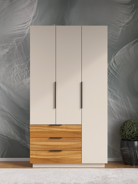 Шкаф 3-х дверный с ящиками Лимар-01