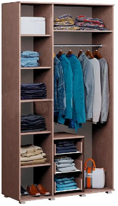 Белла шкаф 3-хстворчатый (венге/дуб беленый)