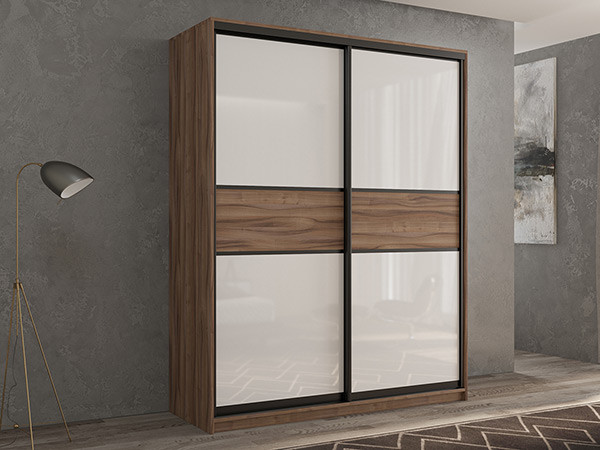 Шкаф-купе Кааппи 11 Орех Тьеполло 140х45х230 см