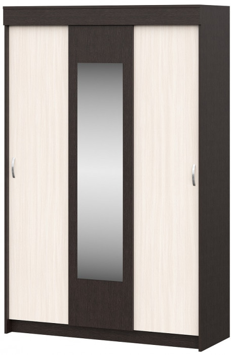 Шкаф-купе Бассо, венге/дуб белфорд