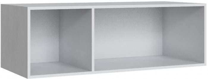 Шкаф Мадрид, композиция 9, Белый/Ателье светлое