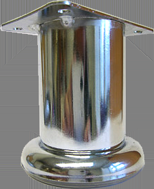 Диван Карелия кожаный 3-х местный, коричневый