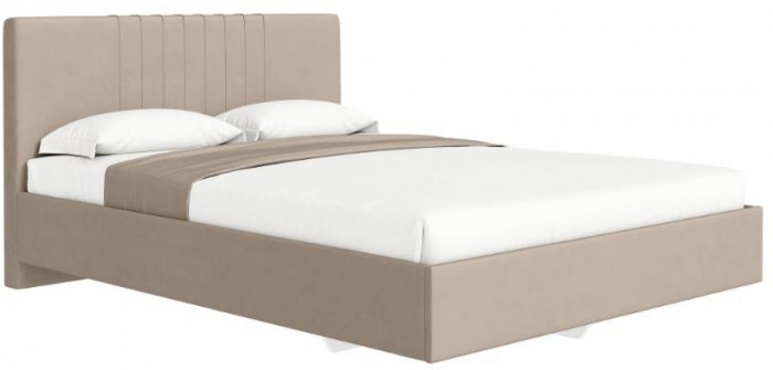 Кровать с латами Соло 180*200, Светло-бежевый