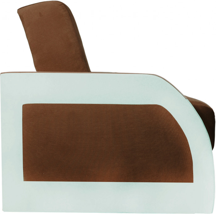 Диван-книжка Феникс, 120х190, велюр коричневый