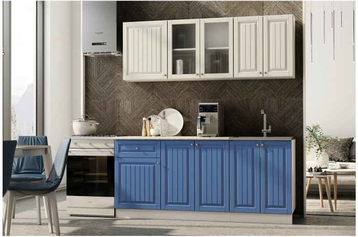 Кухня Хозяюшка МДФ 1800, Фисташка