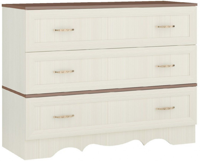 Латте 40-02 Комод Бодега Светлый / Орех Донской