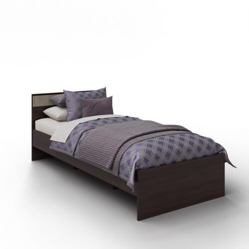 Кровать односпальная 80х200 "Лондон" - Дуб кентерберри/Сосна натуральная