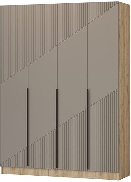 Шкаф Авис 1,6, Крафт золотой/Крема