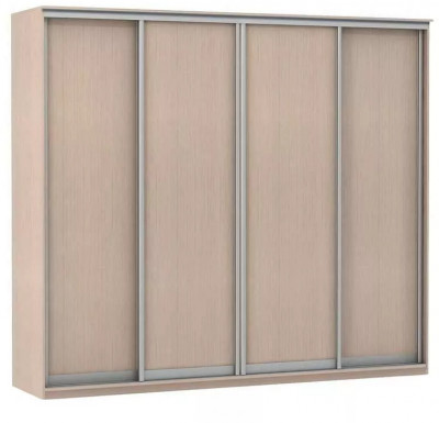 Шкаф купе Модерн 2362х450 4-х дверный 4-х секционный глухой ясень