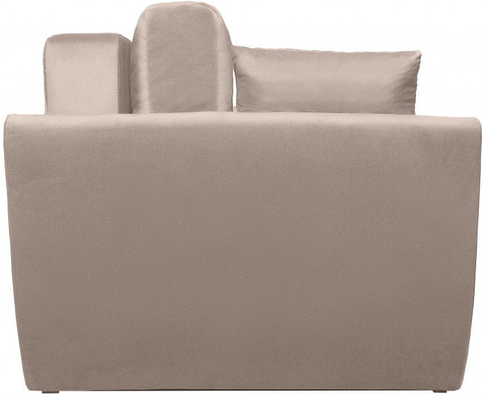 Диван-еврокнижка Амстердам Люкс, 150х195, пружинный блок, велюр бежевый