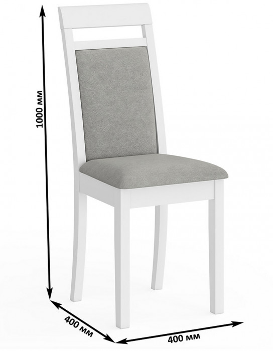 Стул Мебель--24 разборный Гольф-12, белый