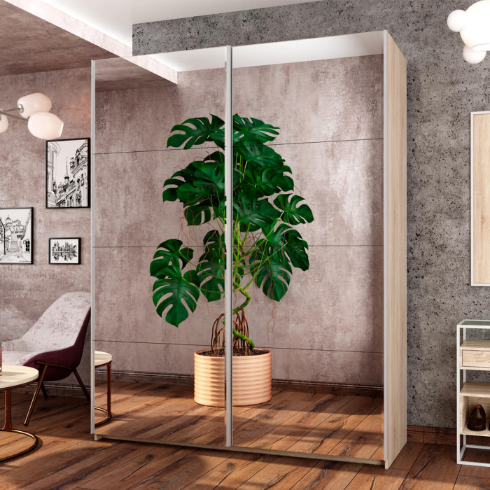 Fortune-19  1600_400/600/600 сонома/сонома+зерк.№1