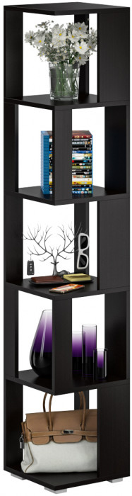 Стеллаж СВК, цвет венге, ШхГхВ 35х35х179 см.