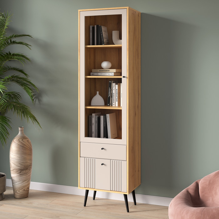 Шкаф-витрина Вега Саксония