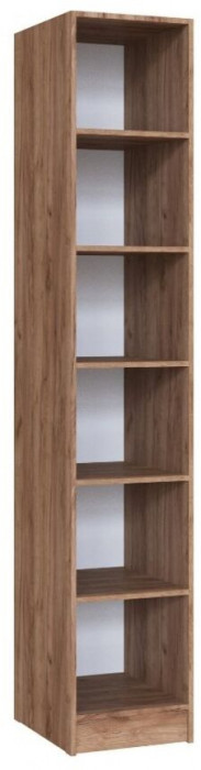 Вегас Пенал дуб крафт табачный/дуб крафт белый