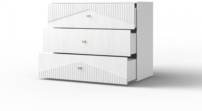 Комод с тремя ящиками 