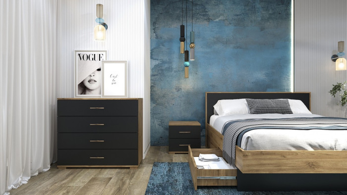 Кровать двуспальная 160х200 