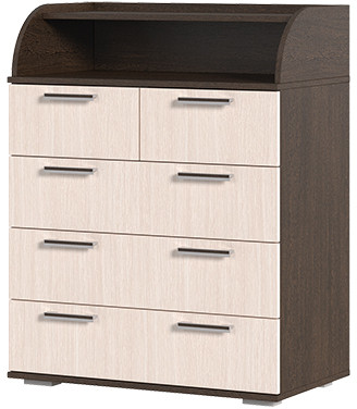 Комод К-1 венге/дуб белфорд