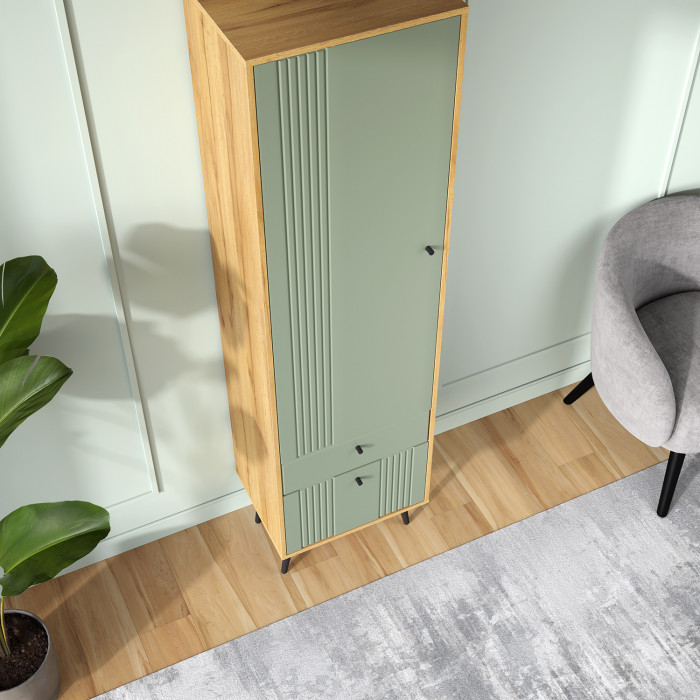 Шкаф-пенал Вега Саксония